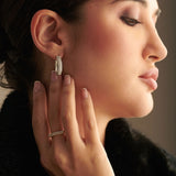 Two-Layered Stackable Diamond Ring