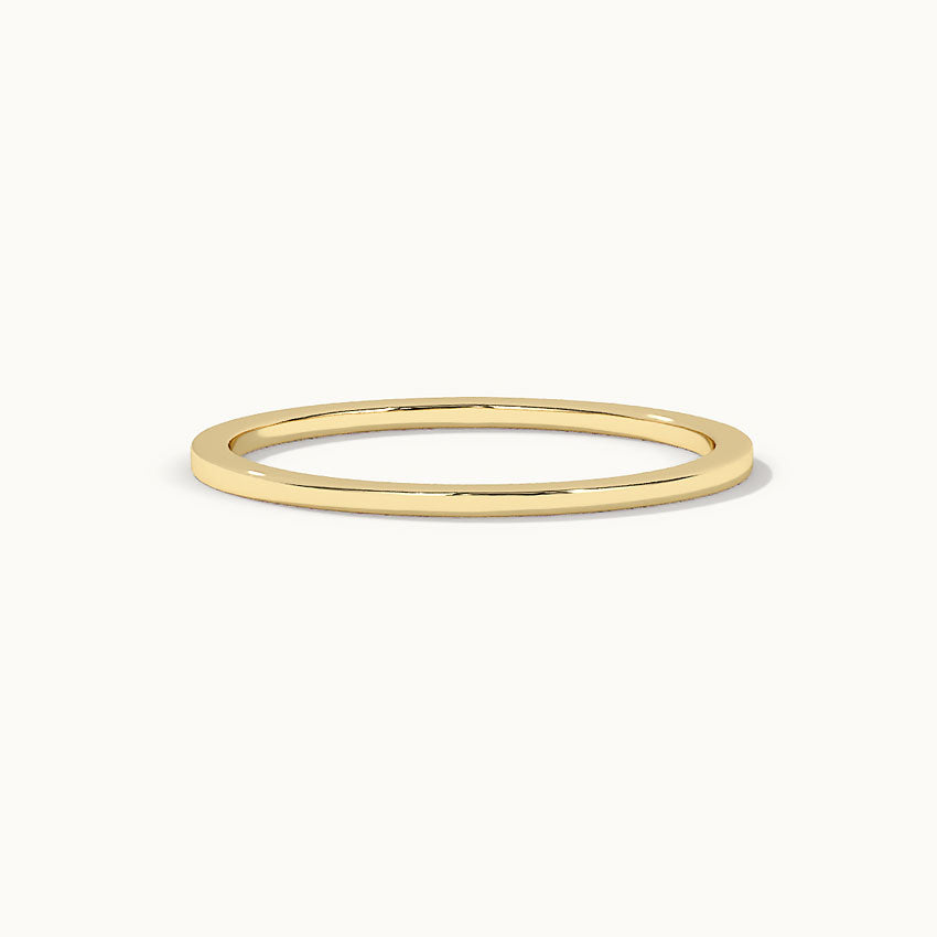 Sleek Stacker Band, 14K Gold Vermeil-3