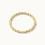 Sleek Stacker Band, 14K Solid Gold-8