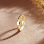 Traditional Band Ring, 10K Solid Gold-6