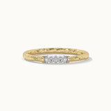 Textured Diamond Band
