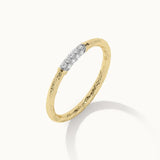 Textured Diamond Band