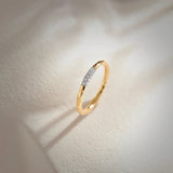Textured Diamond Band