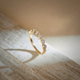 Mini Marquise Stackable Band