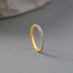 Sleek Eternity Band, 14K Gold Vermeil, 1/4 ct Lab Grown Diamond-6