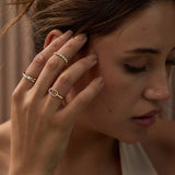 Glimmer Lock Diamond Ring
