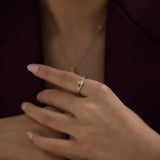 Lumina Solitaire Ring