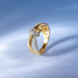 Eternal Diamond Knot Ring