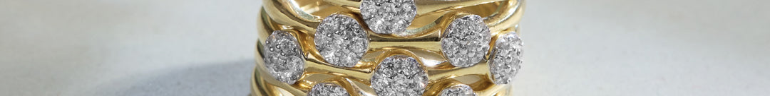Cluster Bloom Stackable Ring