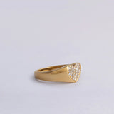 Heart Signet Pinky Ring