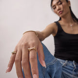 Diamond Cat Ring