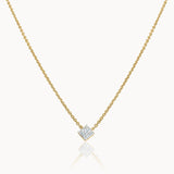 Diamond Dew Cluster Necklace