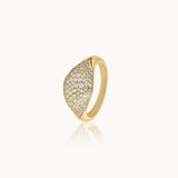 Chunky Diamond Signet Ring