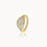 Chunky Diamond Signet Ring