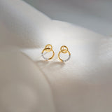 Interlinked Diamond Earrings