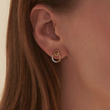 Interlinked Diamond Earrings