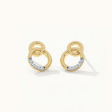 Interlinked Diamond Earrings