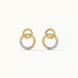 Interlinked Diamond Earrings