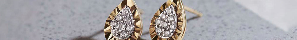 Classic Pear Diamond Earrings