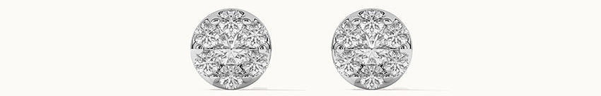 Classic Round Diamond Earrings
