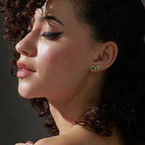 Trillion Small Diamond Earrings