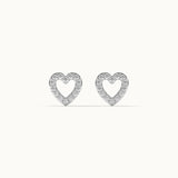 Heart Co Diamond Earrings