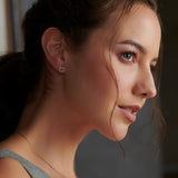 Heart Co Diamond Earrings