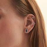 Petite Square Diamond Earrings