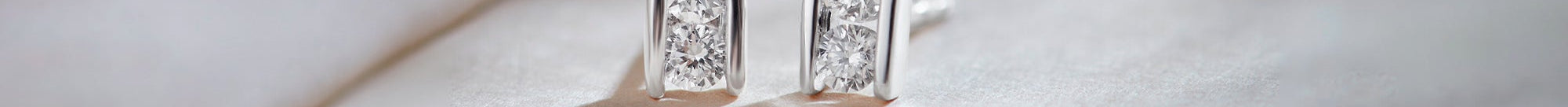 Petite Square Diamond Earrings