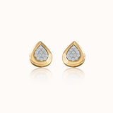 Edgy Drop Diamond Earrings