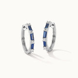 Single Row Station Diamond Hoops