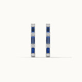 Single Row Station Diamond Hoops