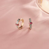 Candy Cera Mini Hoops, 14K Gold Vermeil-5