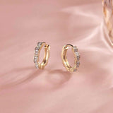 Floral Small Hoops