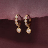 Luster Diamond Hoops