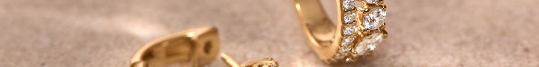 Twinkle Diamond Hoops