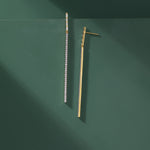Graceful Diamond Earrings, 14K Gold Vermeil, 1 1/5 ct Lab Grown Diamond-5
