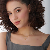 Vertical Infinity Diamond Necklace