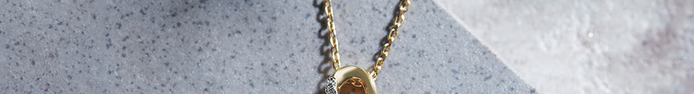 Vertical Infinity Diamond Necklace
