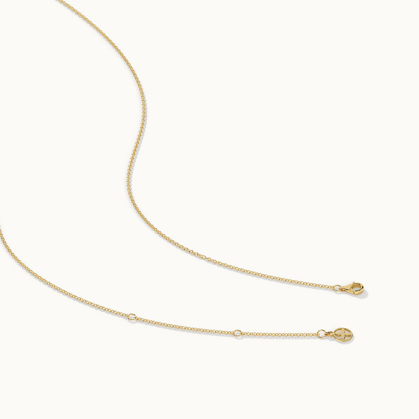 Bow Diamond Necklace, 14K Gold Vermeil, 1/5 ct Lab Grown Diamond-8