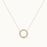 Twisted Diamond Necklace, 14K Gold Vermeil, 1/2 ct Lab Grown Diamond-3