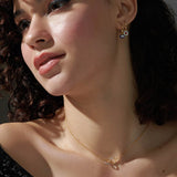Interlocked Circle Diamond Necklace