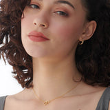 Twisted Interlocked Diamond Necklace