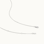 Cushion Pave Diamond Necklace, Sterling Silver, 3/8 ct Lab Grown Diamond-7
