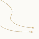 Infinity Diamond Heart Necklace