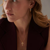 Divine Diamond Cross Necklace