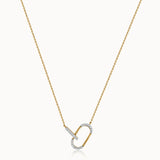 Interlink Paperclip Necklace