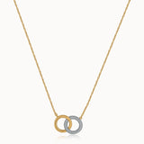 Forever Linked Diamond Necklace, 14K Gold Vermeil, 1/3 ct Lab Grown Diamond-3