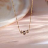 Moonlit Solitaire Necklace