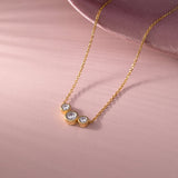 Moonlit Solitaire Necklace